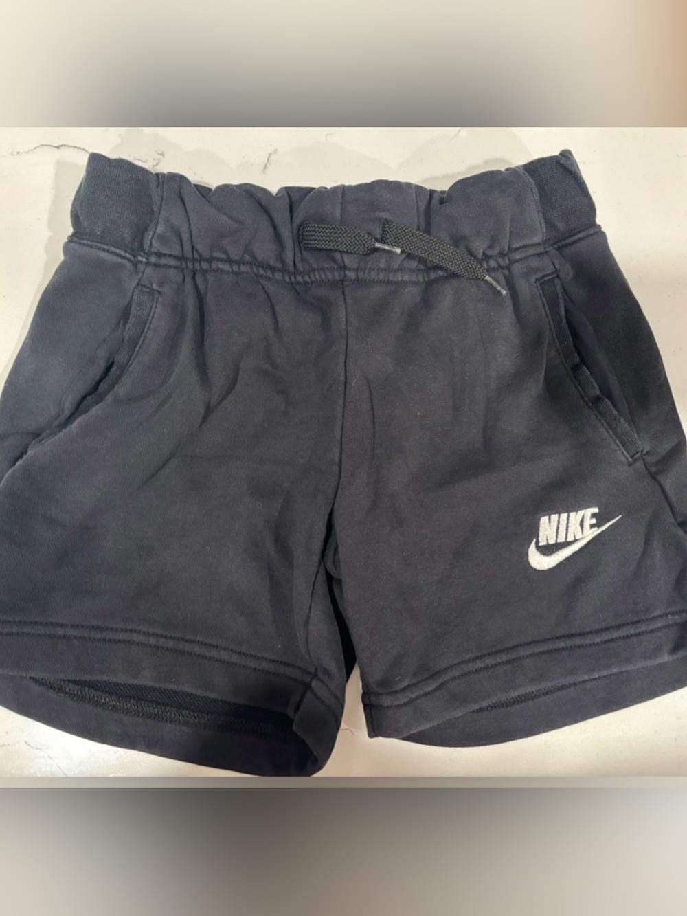 Nike Black 5 in jogger boys shorts